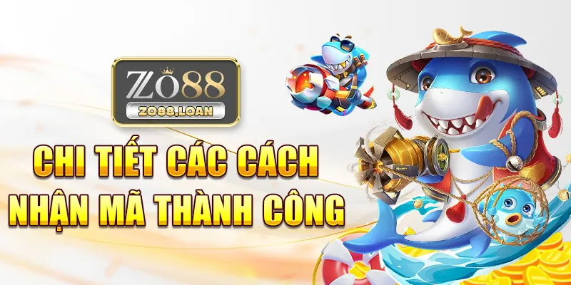 Chi tiết các cách nhận mã thành công